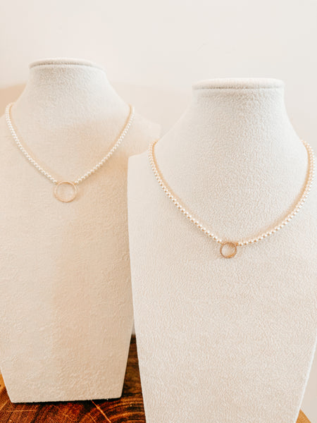 Leighton Gold Dipped Necklace