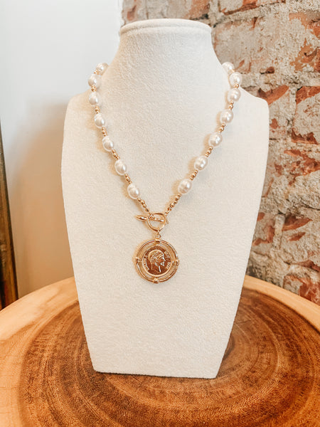 Cleopatra Pearl Necklace
