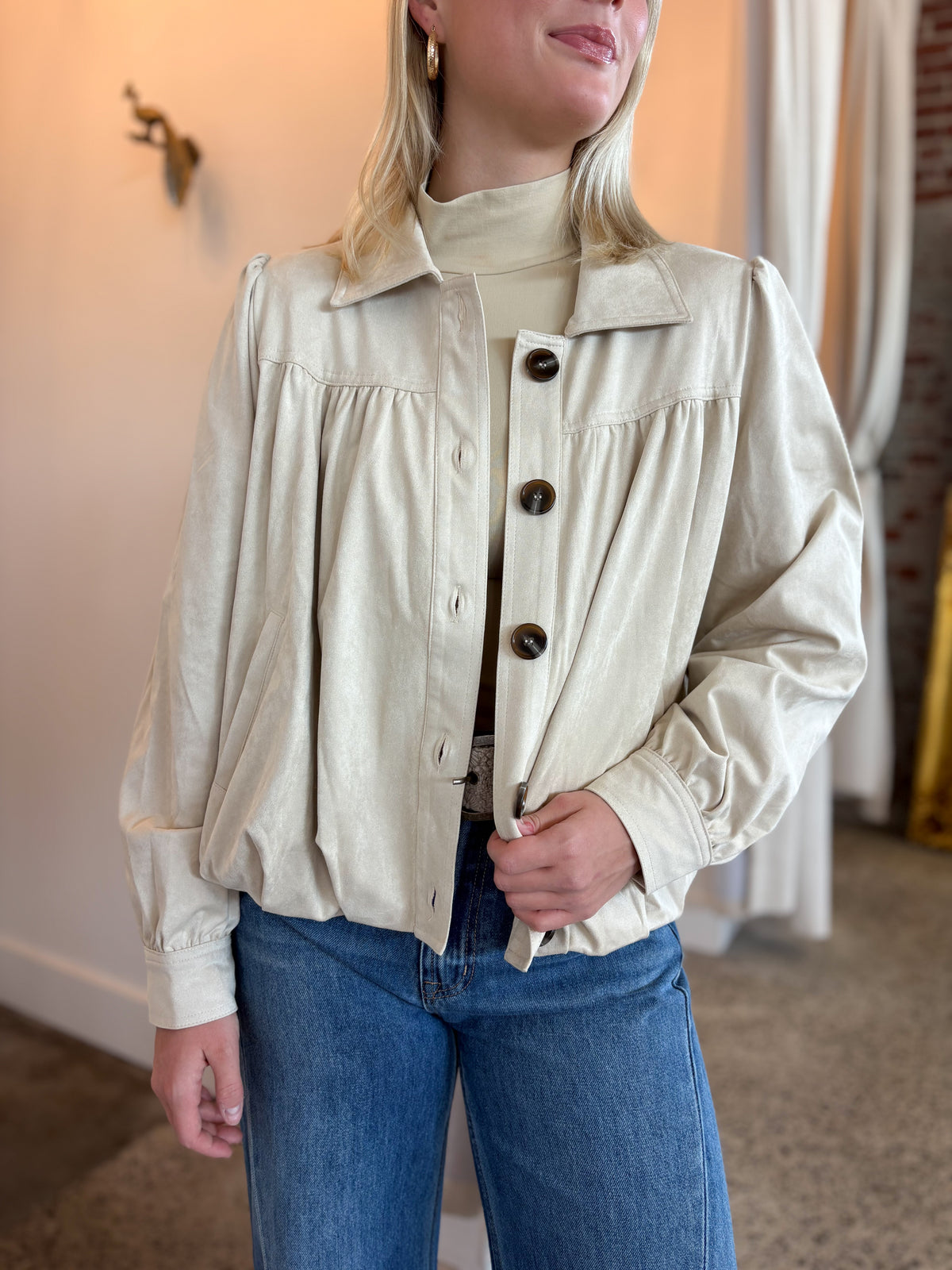 Rumors Suede Jacket