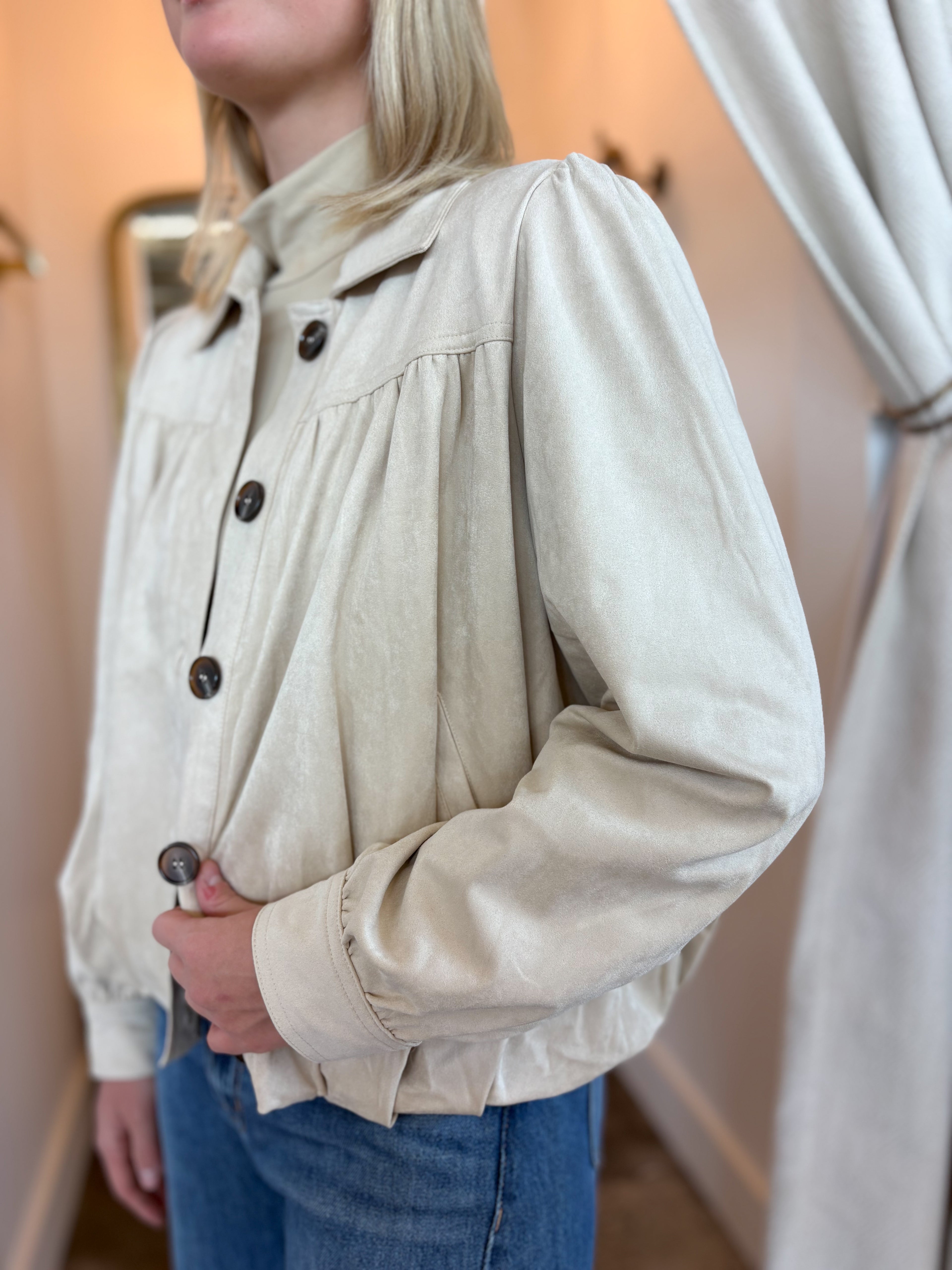 Rumors Suede Jacket