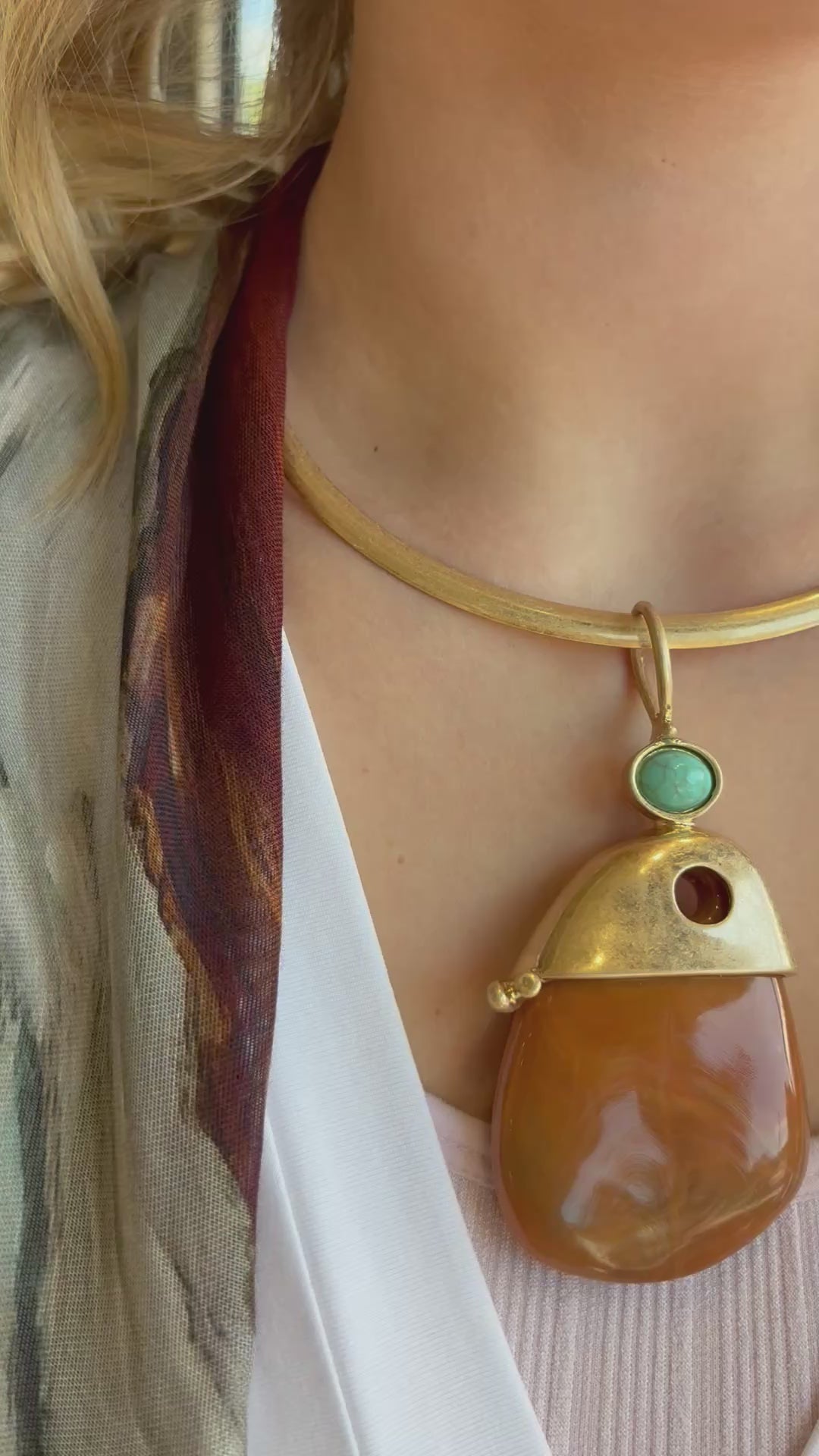 Gina Stone Necklace