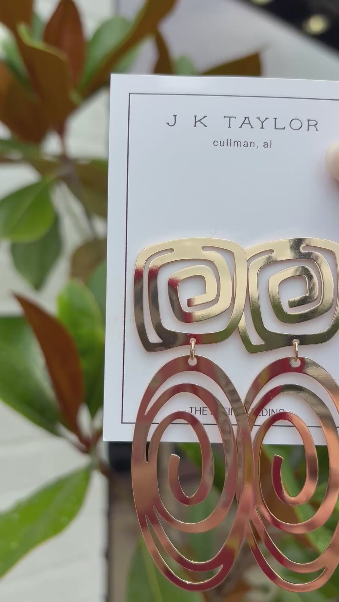 Golden Muse Earrings