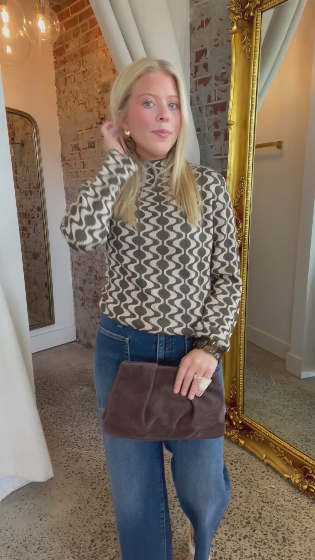 Olive Grove Sweater
