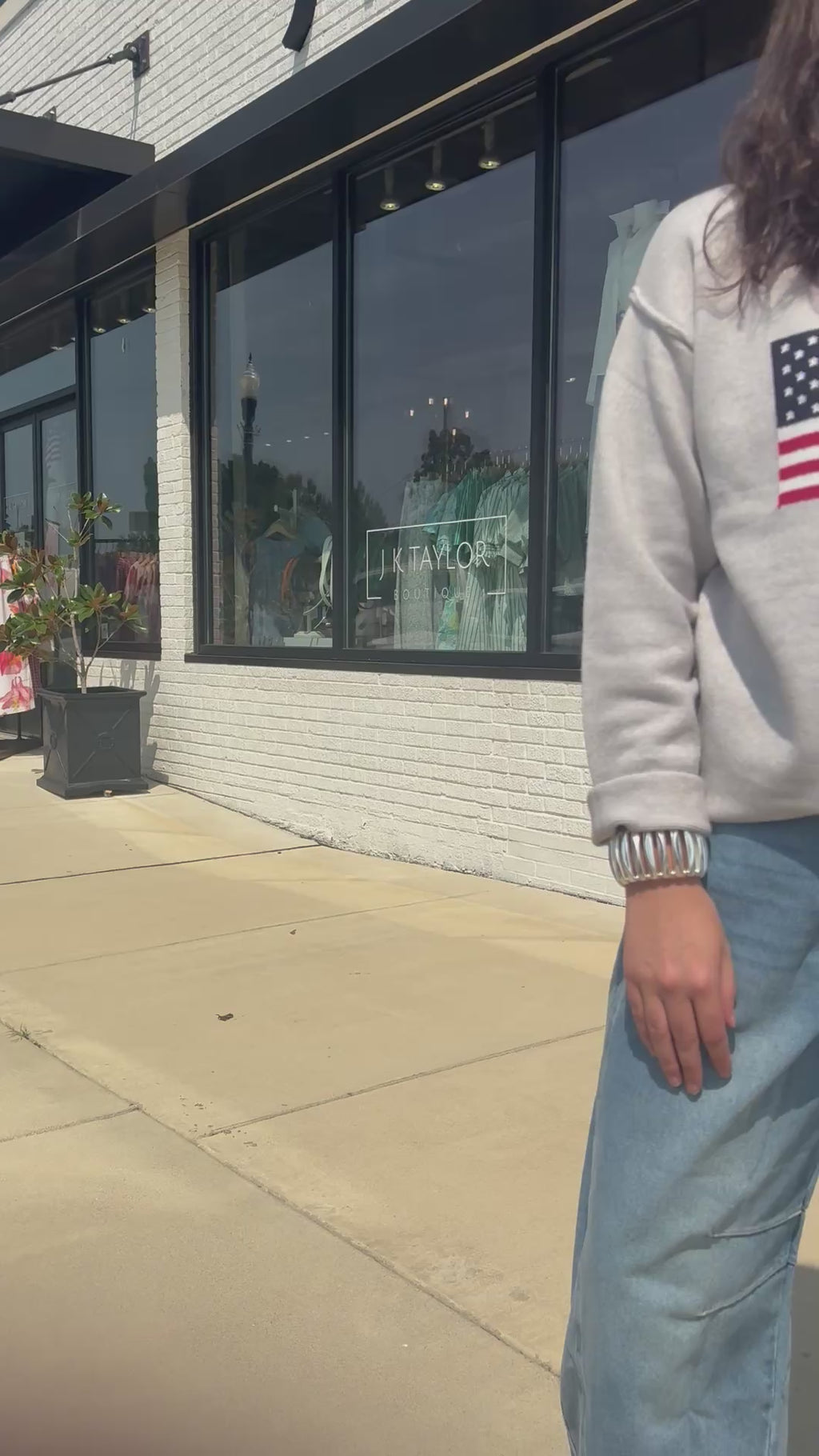 All American Cozy Sweater