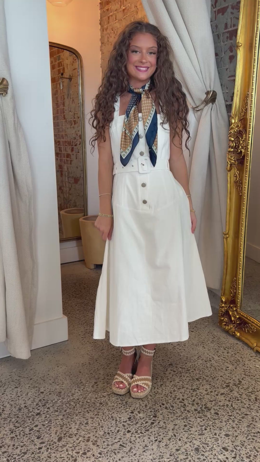 The Sutton Denim Dress