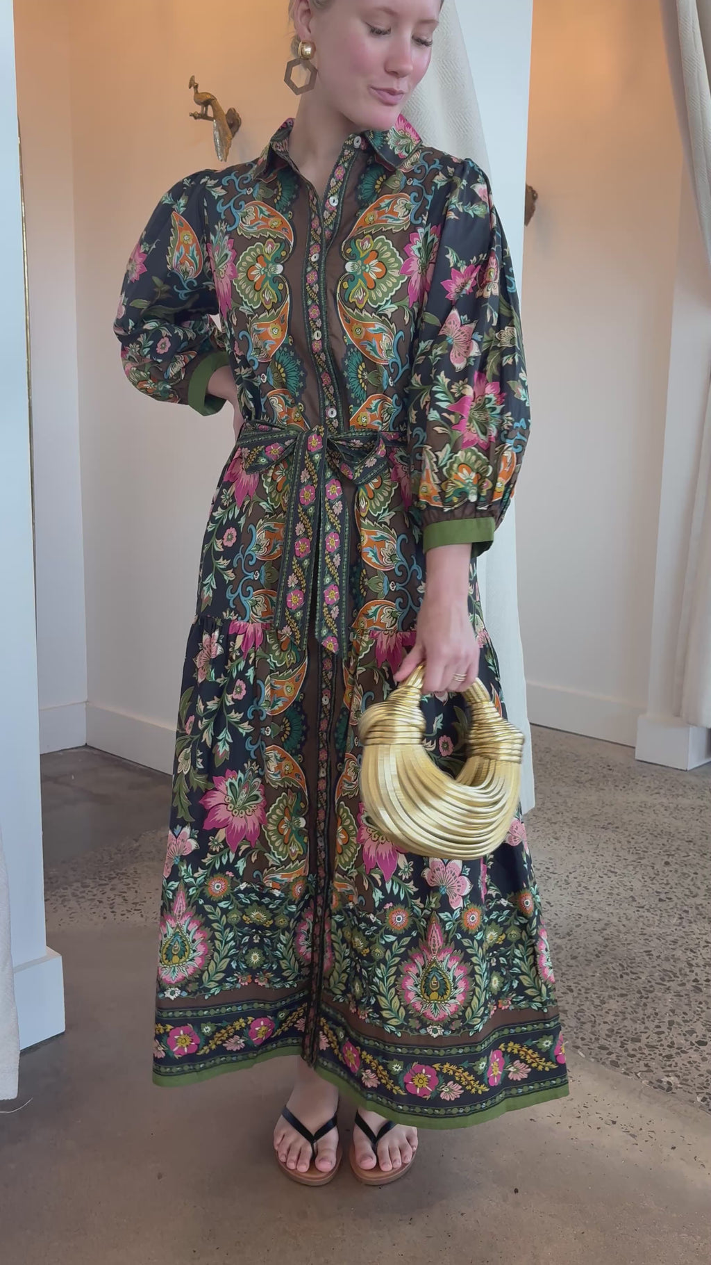 The Paisley Paradise Dress